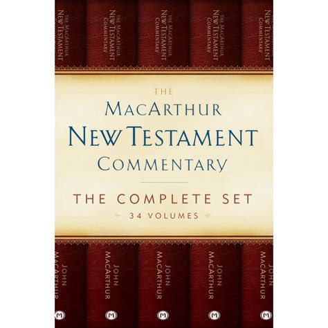 Macarthur bible commentary - The Theology of Work Bible Commentary explores what the Bible says about faith and work, book by book through the Bible. This robust commentary has been vetted by a team of scholars and practitioners committed to a creating a comprehensive, biblically accurate theology of work. The IVP New Testament Commentary Series.